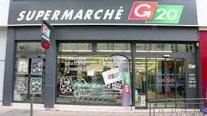 Devanture d’un magasin G20